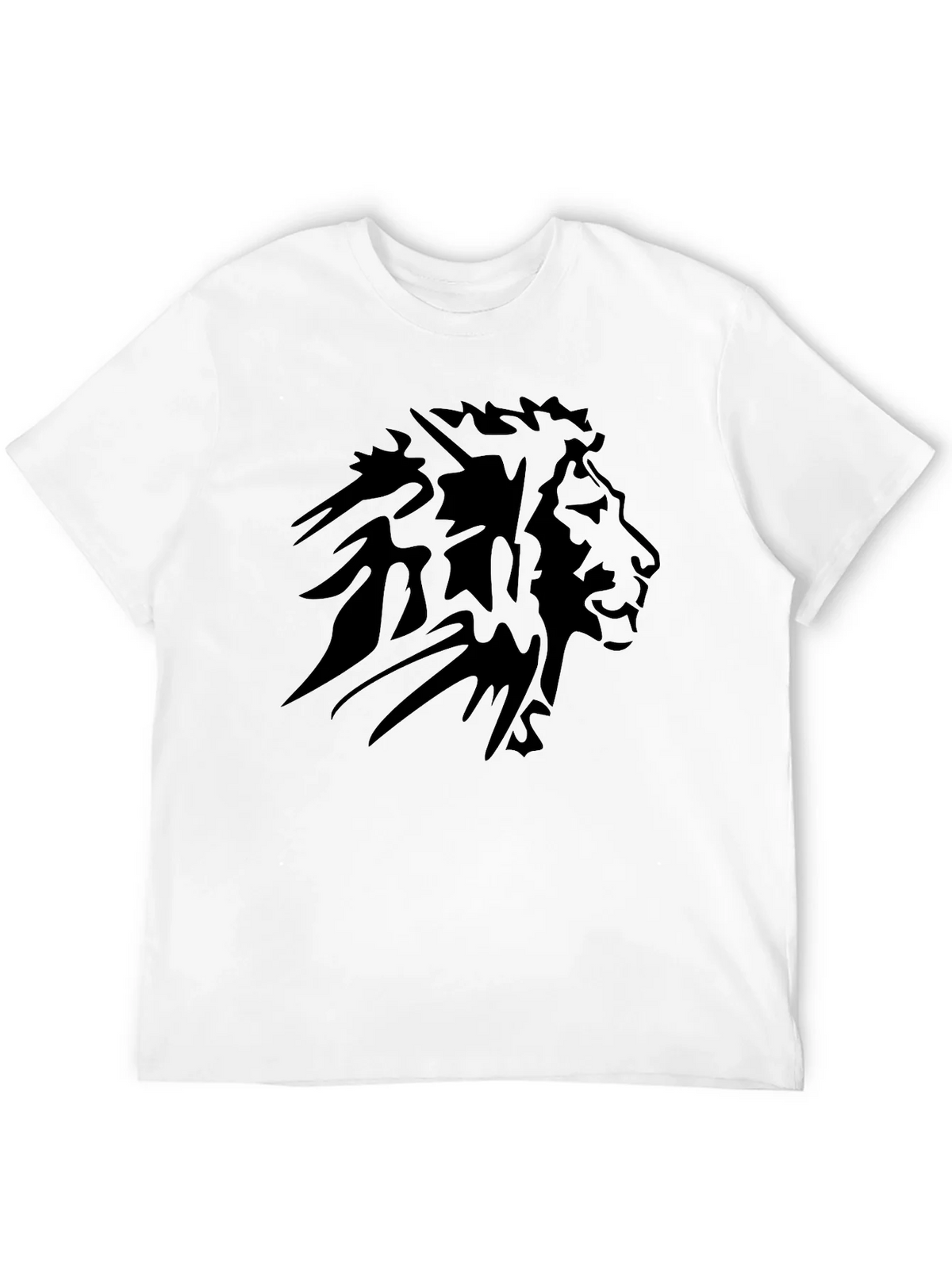 Mens Black Lion Graphic Tee - Short Sleeve product image 11