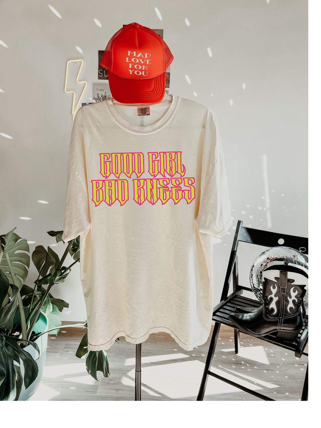 Good Girl Bad Knees Tee product image 2