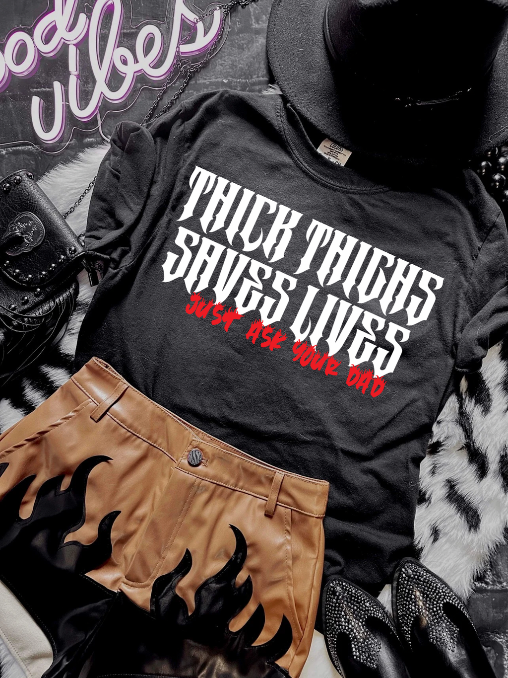 Thick Thighs Save Lives Tee product image 2