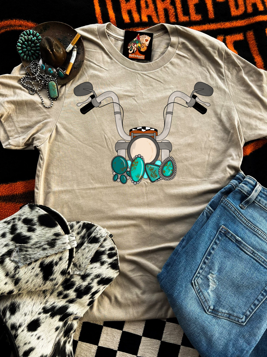 Turq Moto tee product image 1