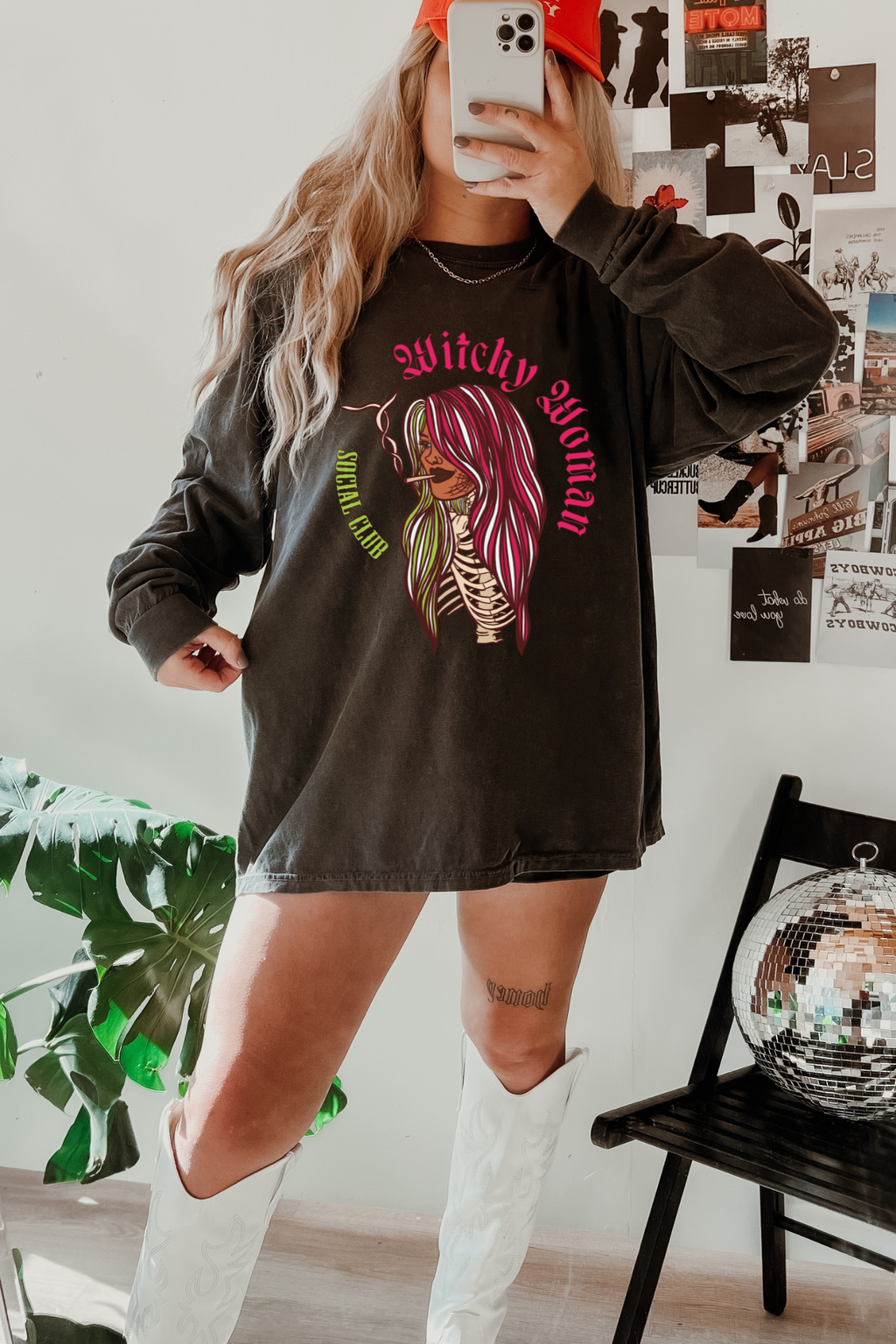 Witchy Woman Long Sleeve Tee product image 1