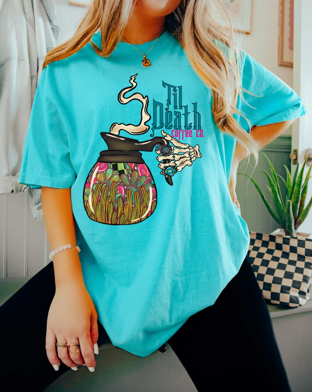 Til Death Coffee Co Tee product image 2