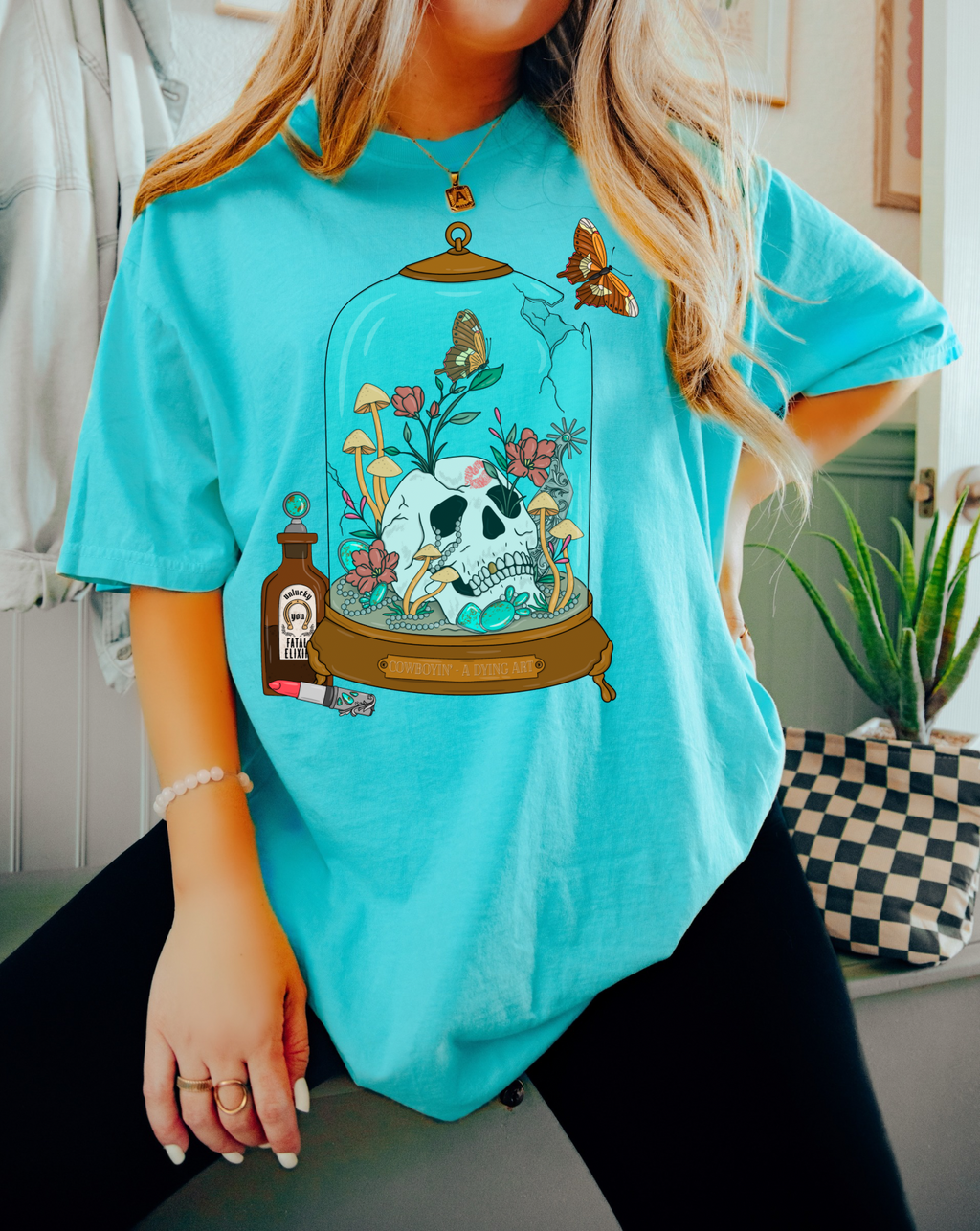 Cowboyin’ -a Dyin’ Art Tee product image 2