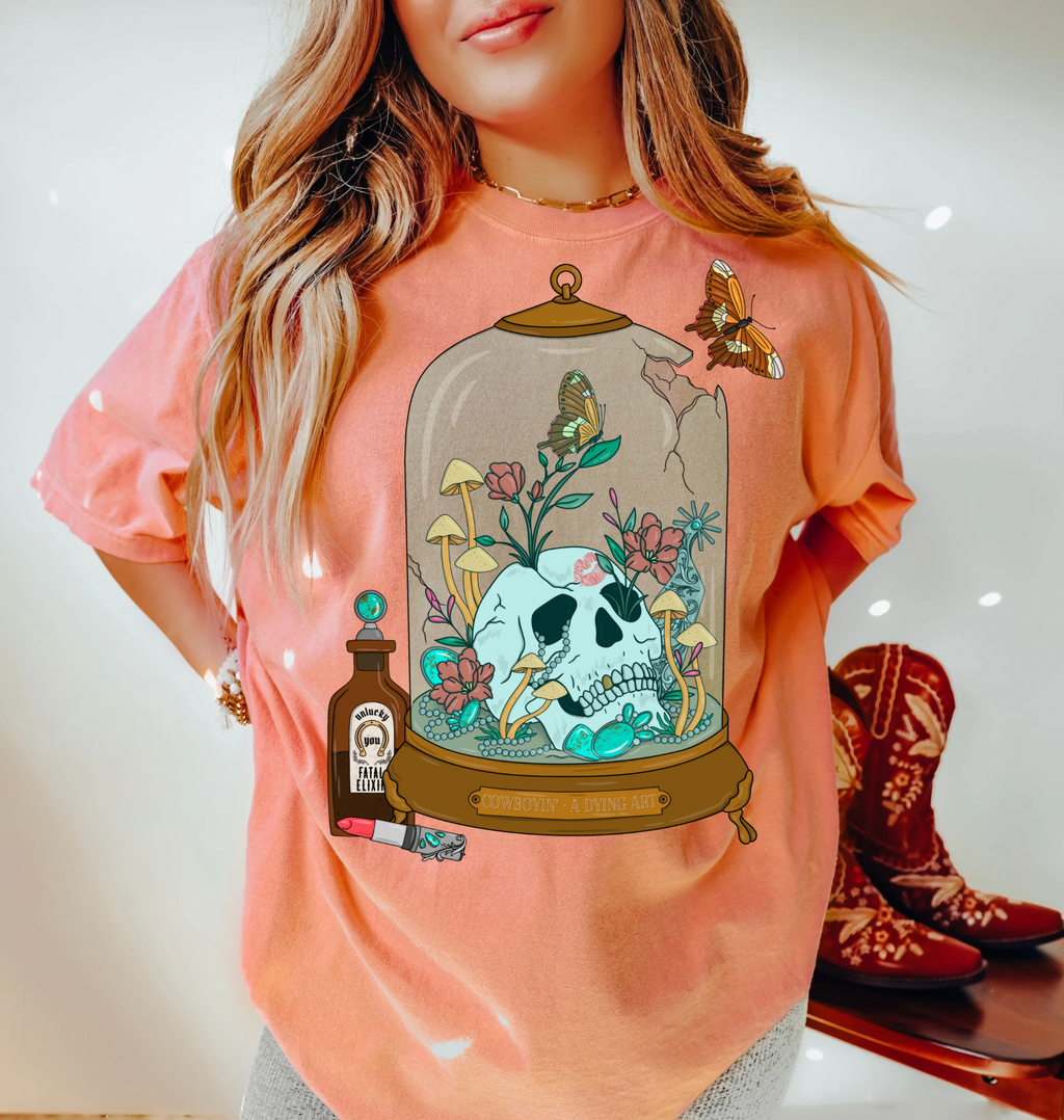 Cowboyin’ -a Dyin’ Art Tee product image 4
