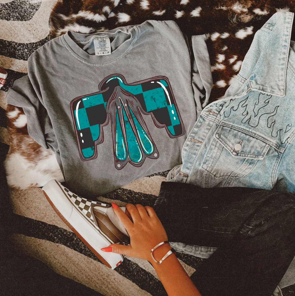 Checkered Thunderbird Tee product image 3