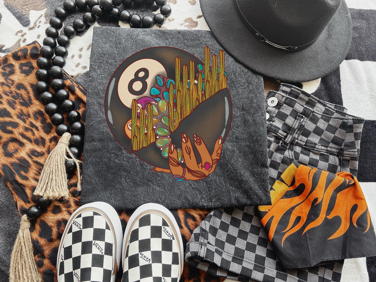 Crackin 8ball tee product image 4