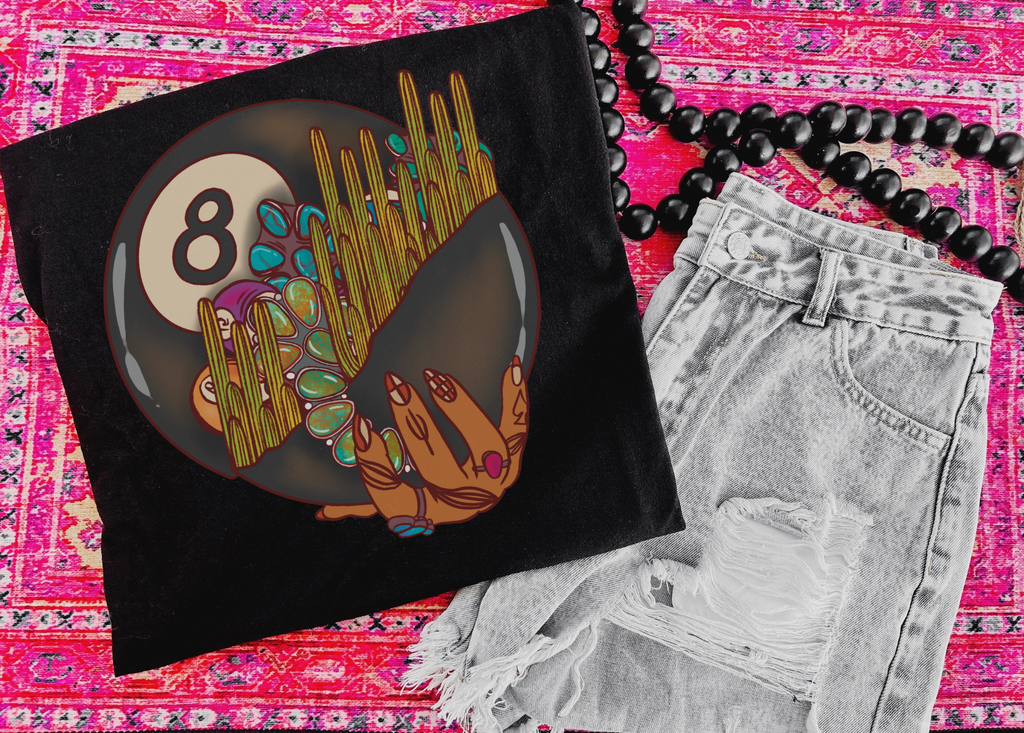 Crackin 8ball tee product image 2