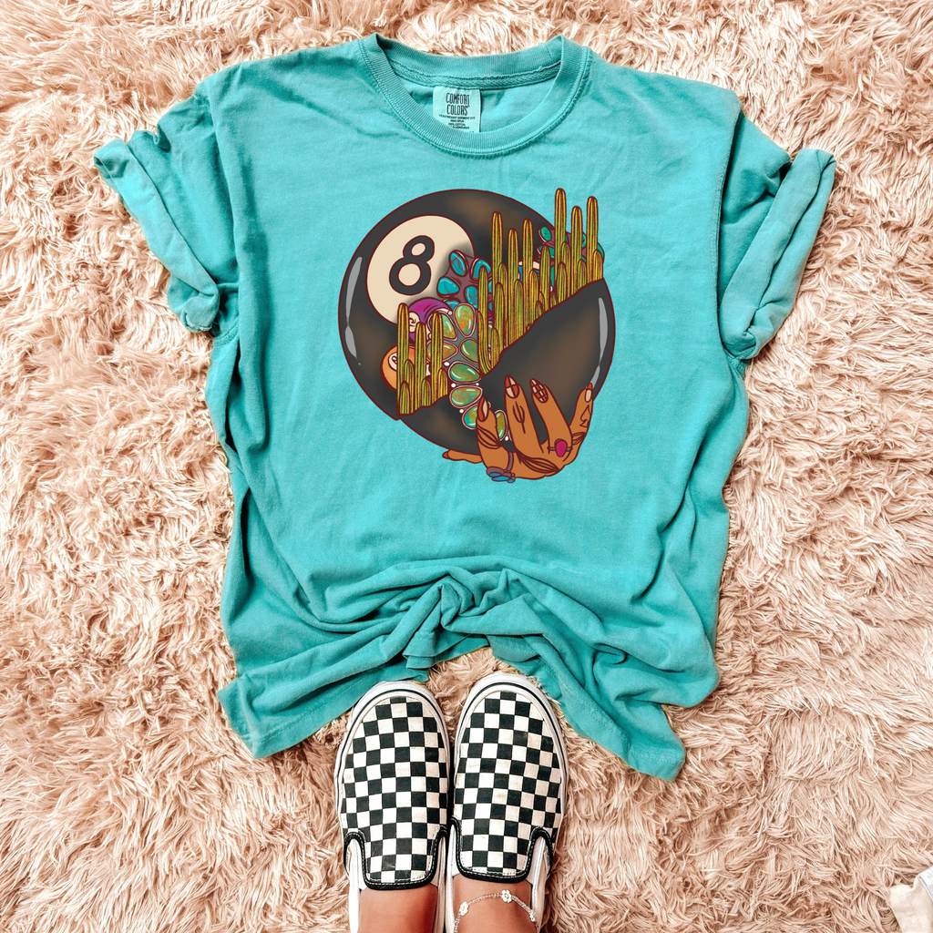 Crackin 8ball tee product image 1
