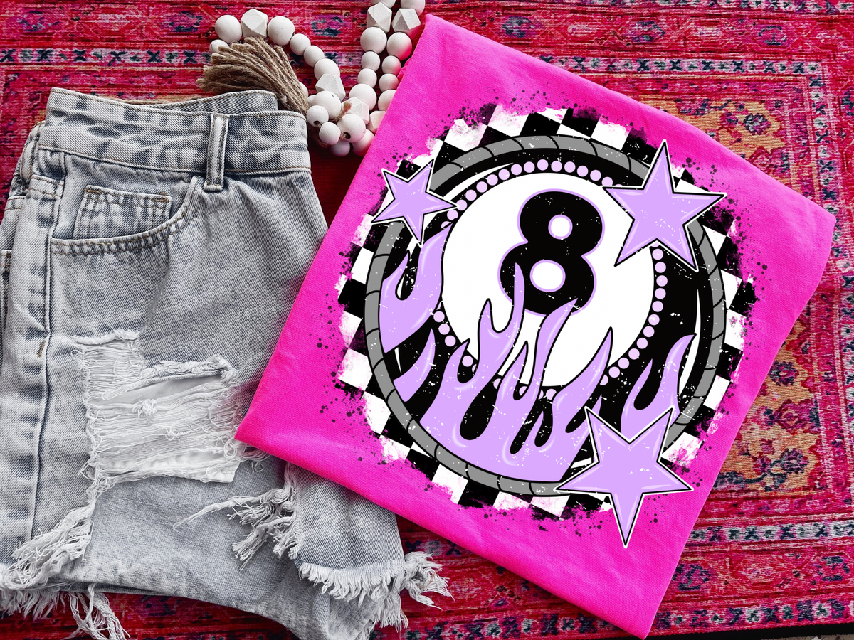 Flamin 8 ball Tee product image 1