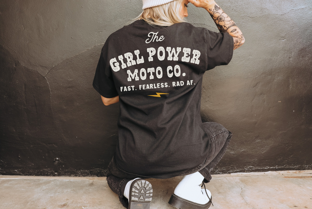 Girl Power Moto Co tee product image 1