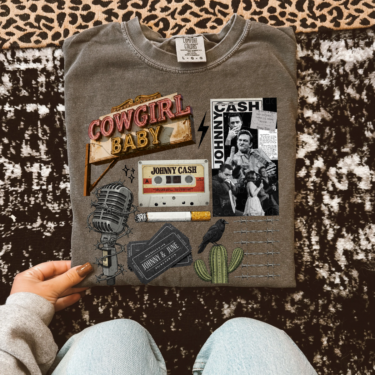 Johnny and June Collage Tee product image 1