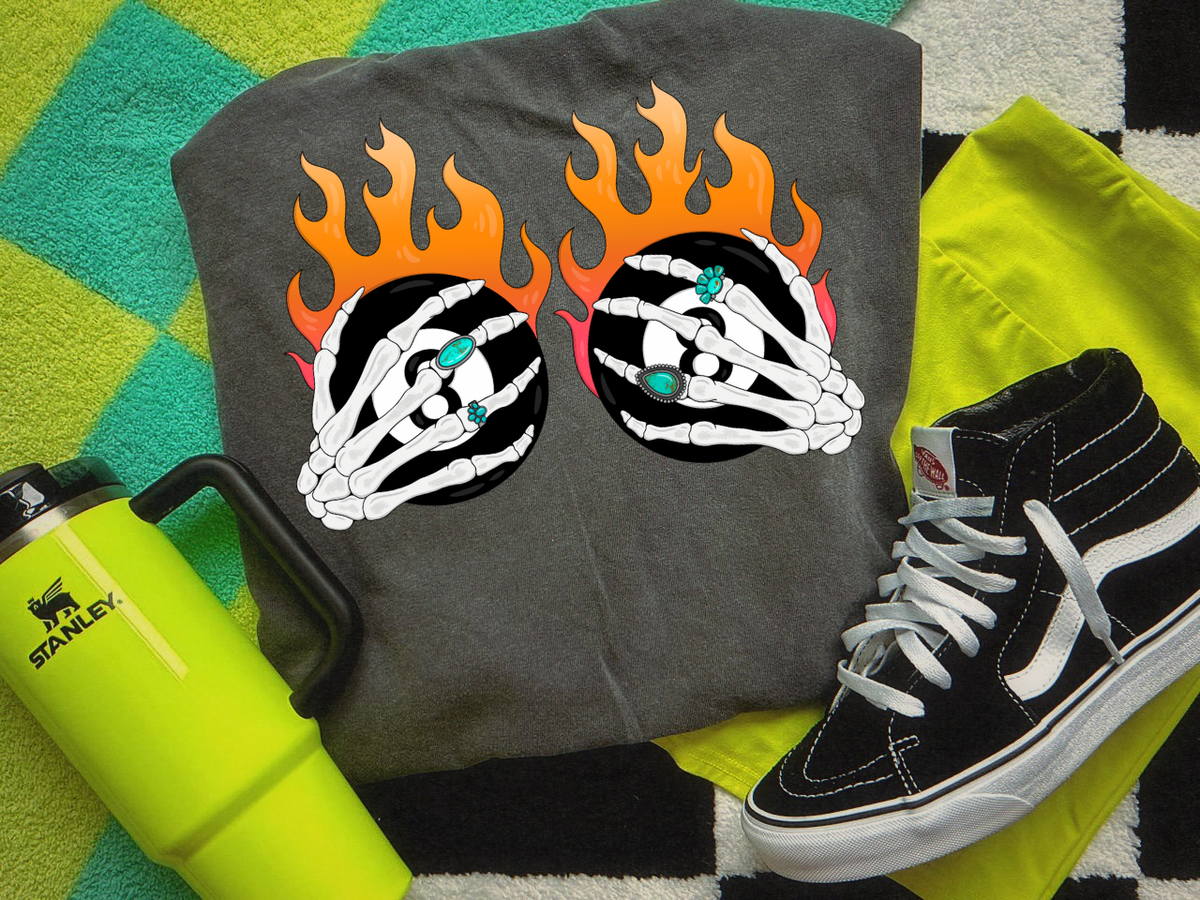 8 balls of fire Tee product image 4