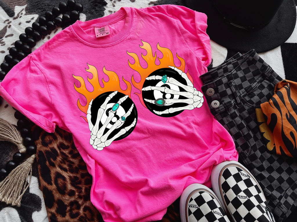 8 balls of fire Tee product image 1