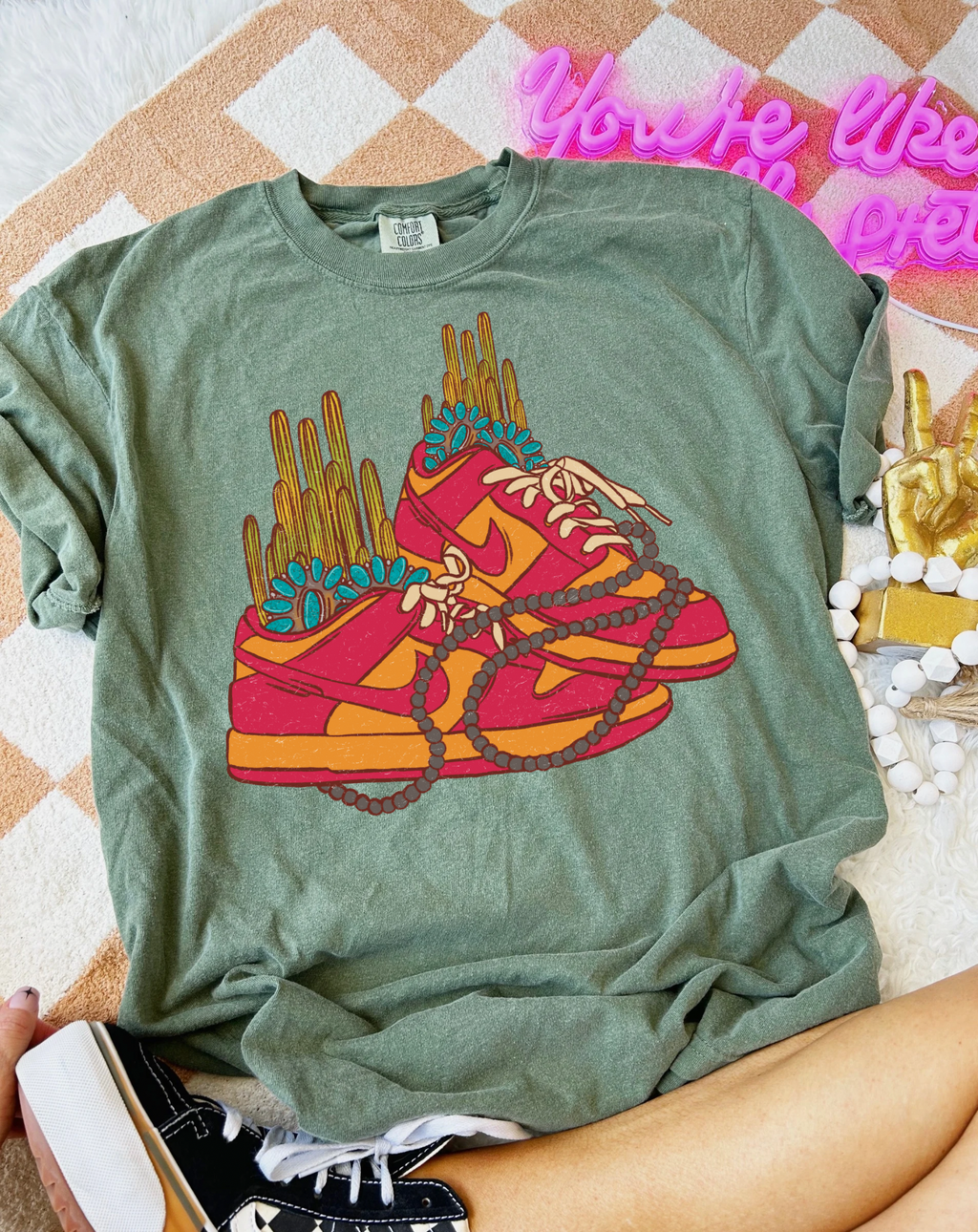 Dunkin in Turq Tee product image 2