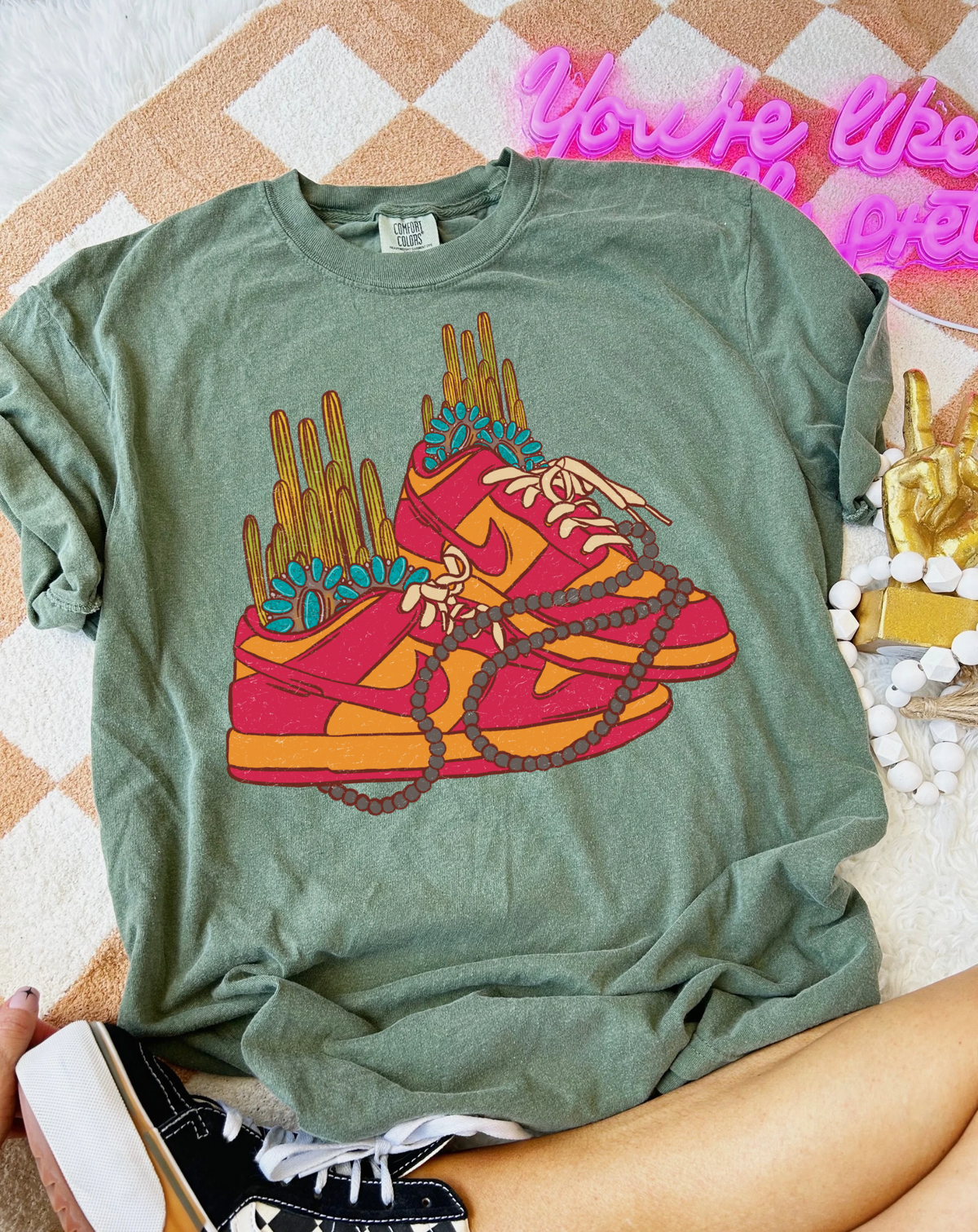 Dunkin in Turq Tee product image 2