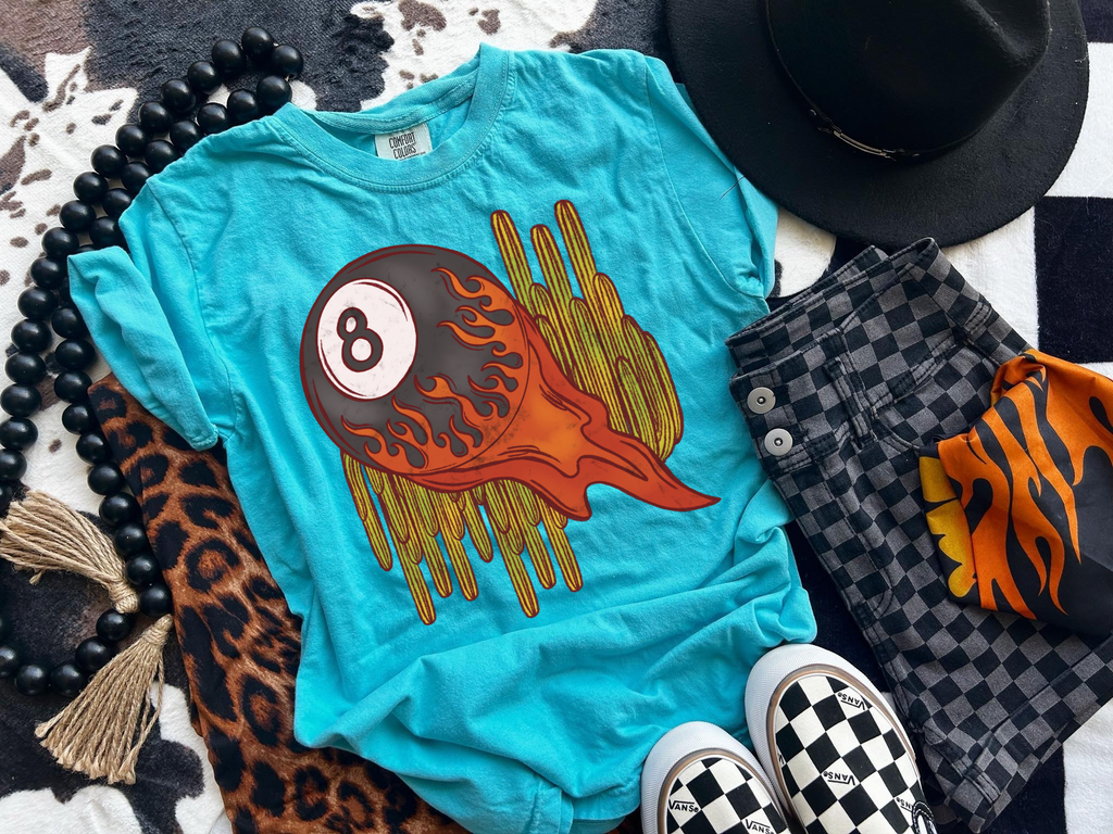 8ball of Fire Tee product image 3