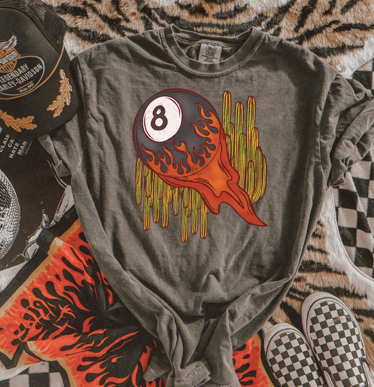 8ball of Fire Tee product image 2