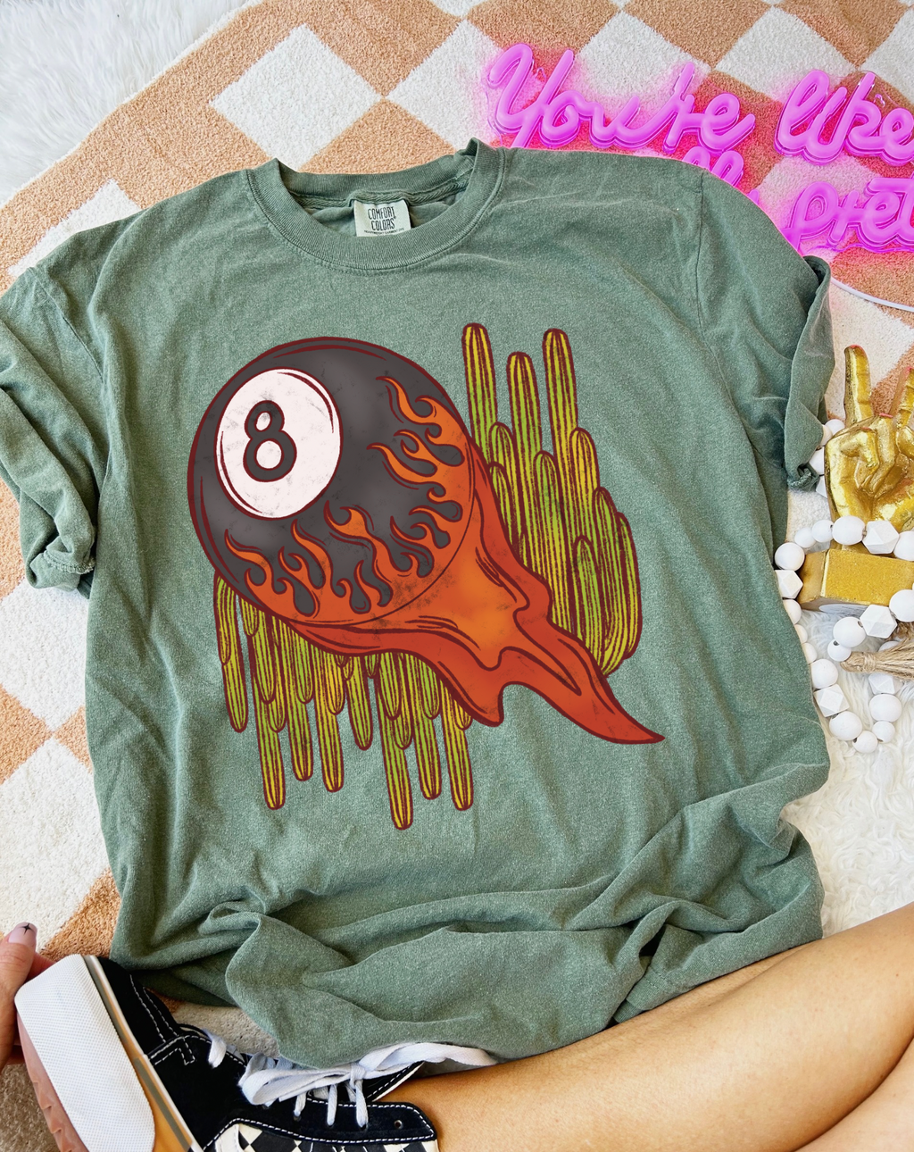 8ball of Fire Tee product image 4