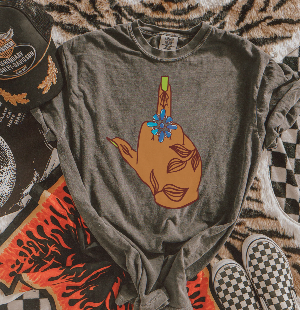 Middle Finger tee product image 2