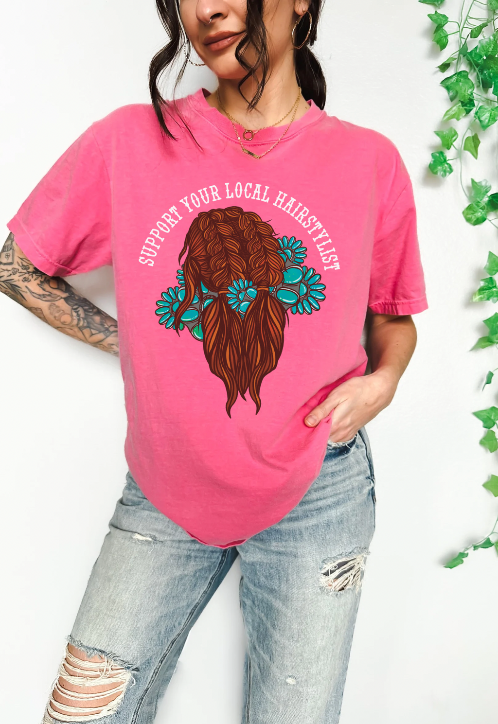 Support Your Local Hairstylist Tee product image 5