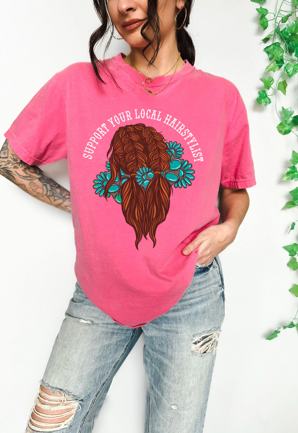 Support Your Local Hairstylist Tee product image 5