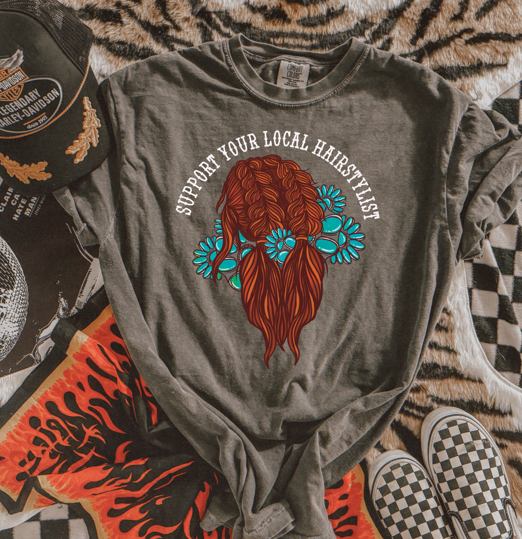 Support Your Local Hairstylist Tee product image 4
