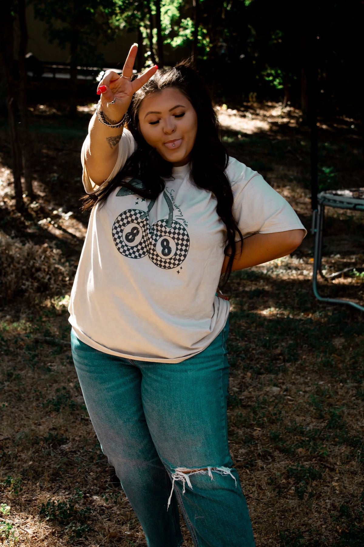 Sweet as Cherry Pie Tee product image 3