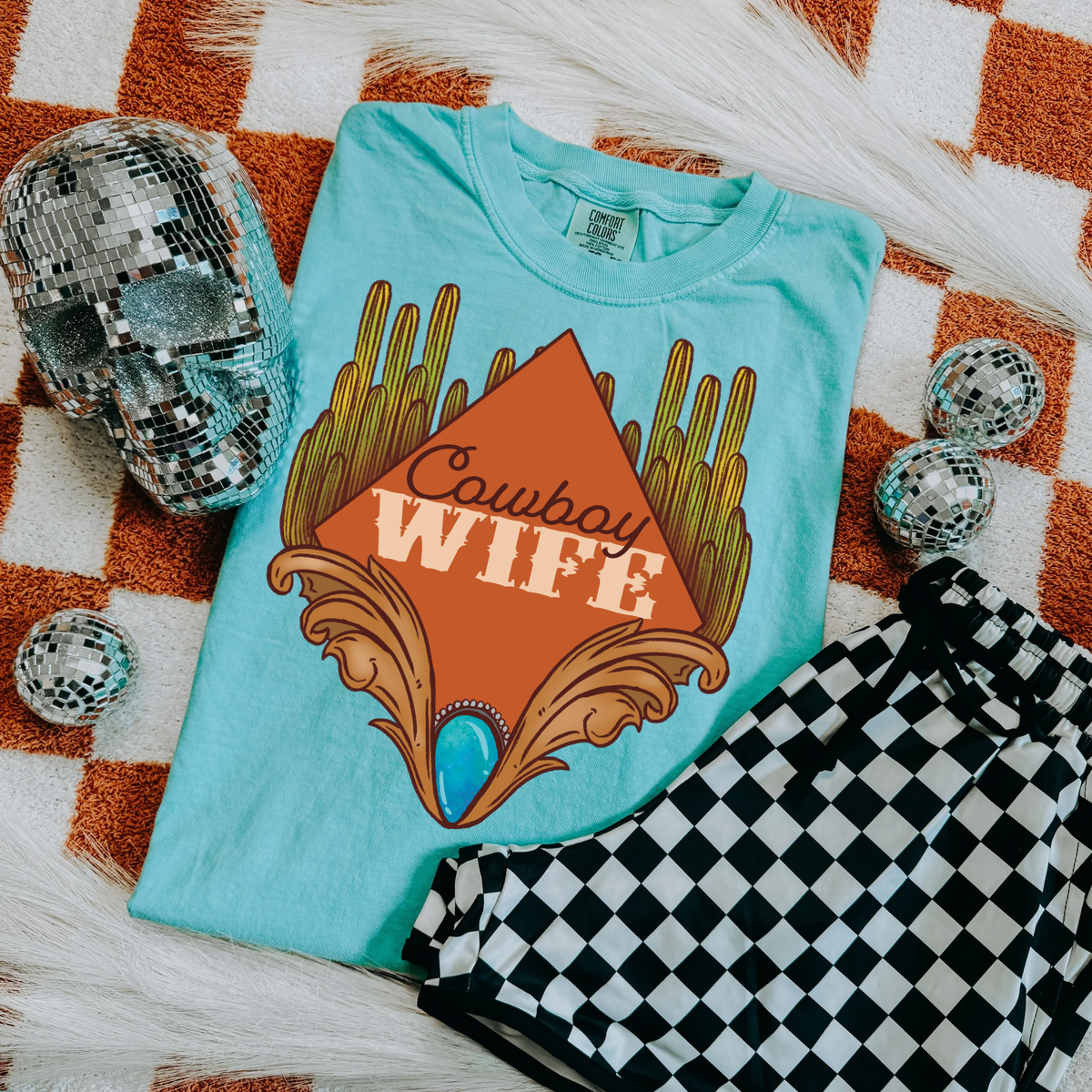Cowboy Wife Tee product image 1