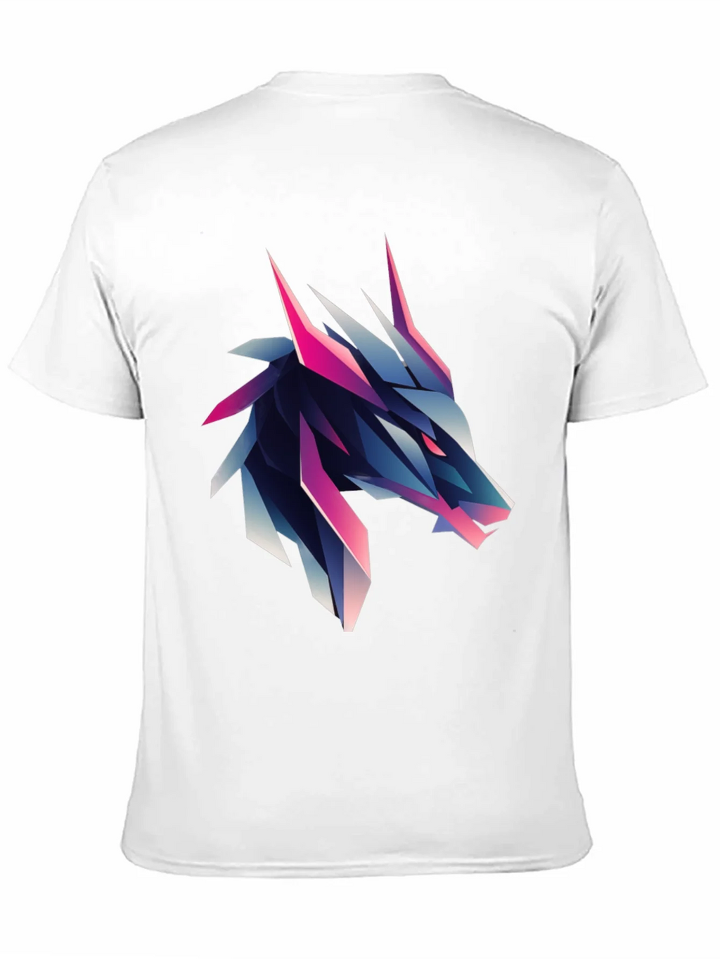 Geometric Wolf Graphic Tee - Bold & Modern product image 5