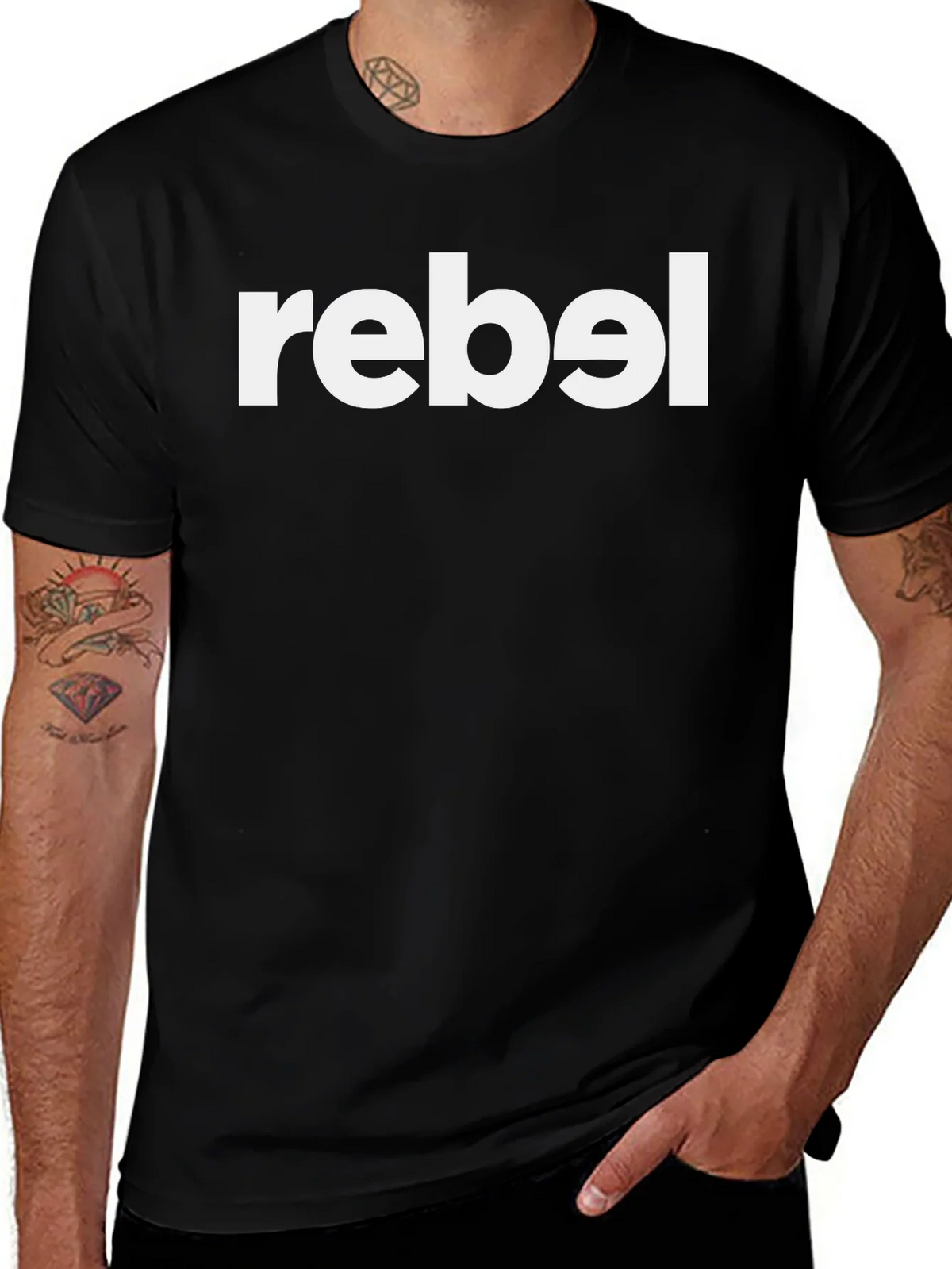 Rebel Graphic Tee - Bold Statement Shirt product image 1