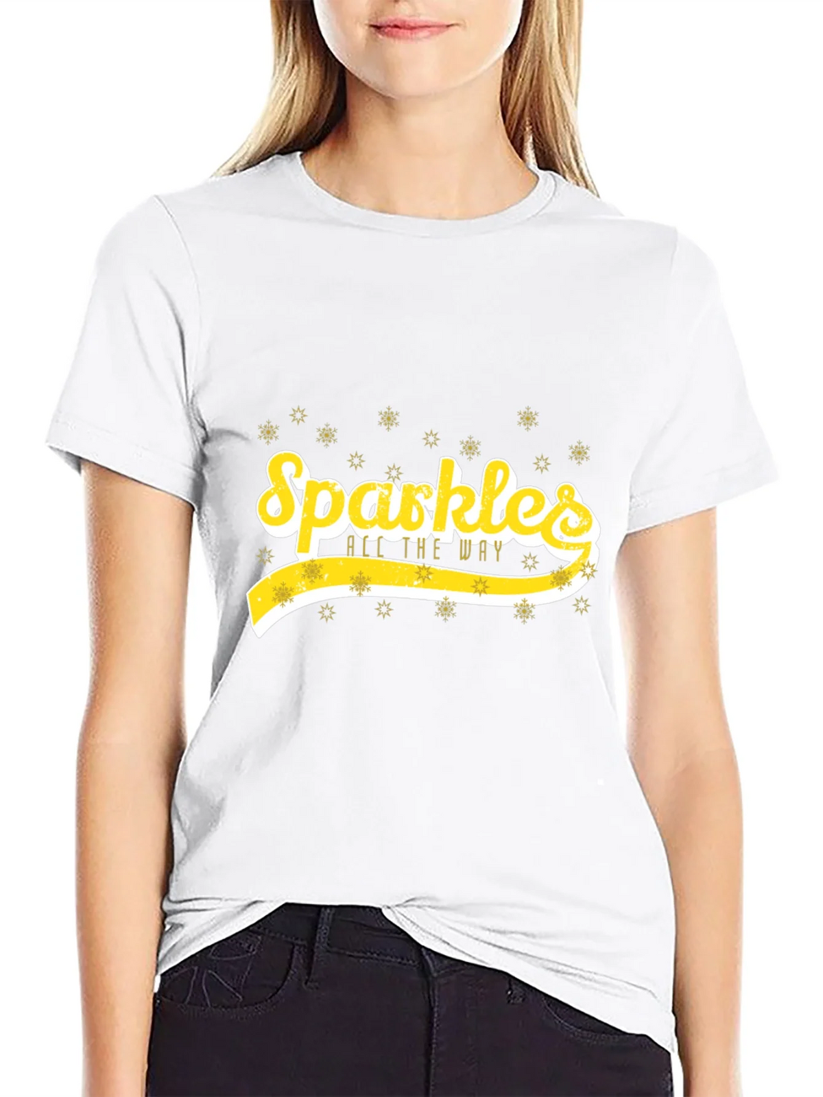 Sparkles All The Way Holiday T-Shirt product image 6