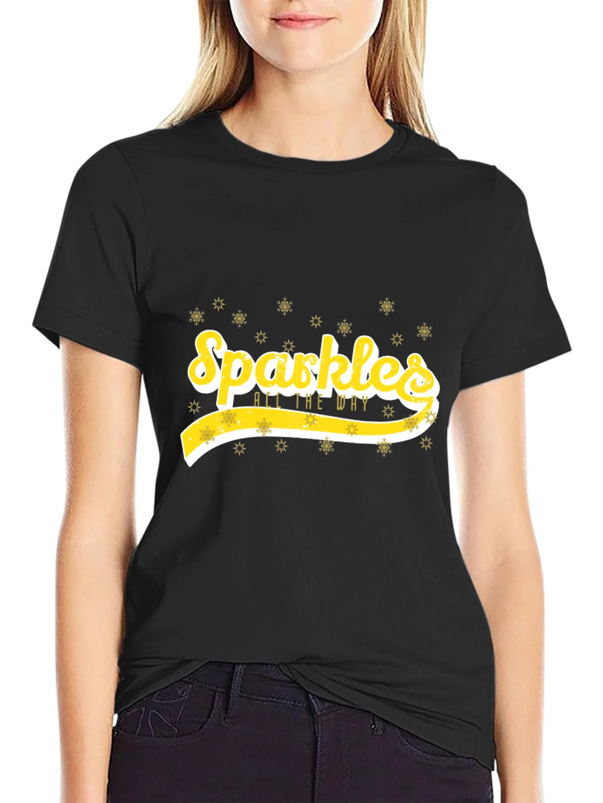 Sparkles All The Way Holiday T-Shirt product image 1