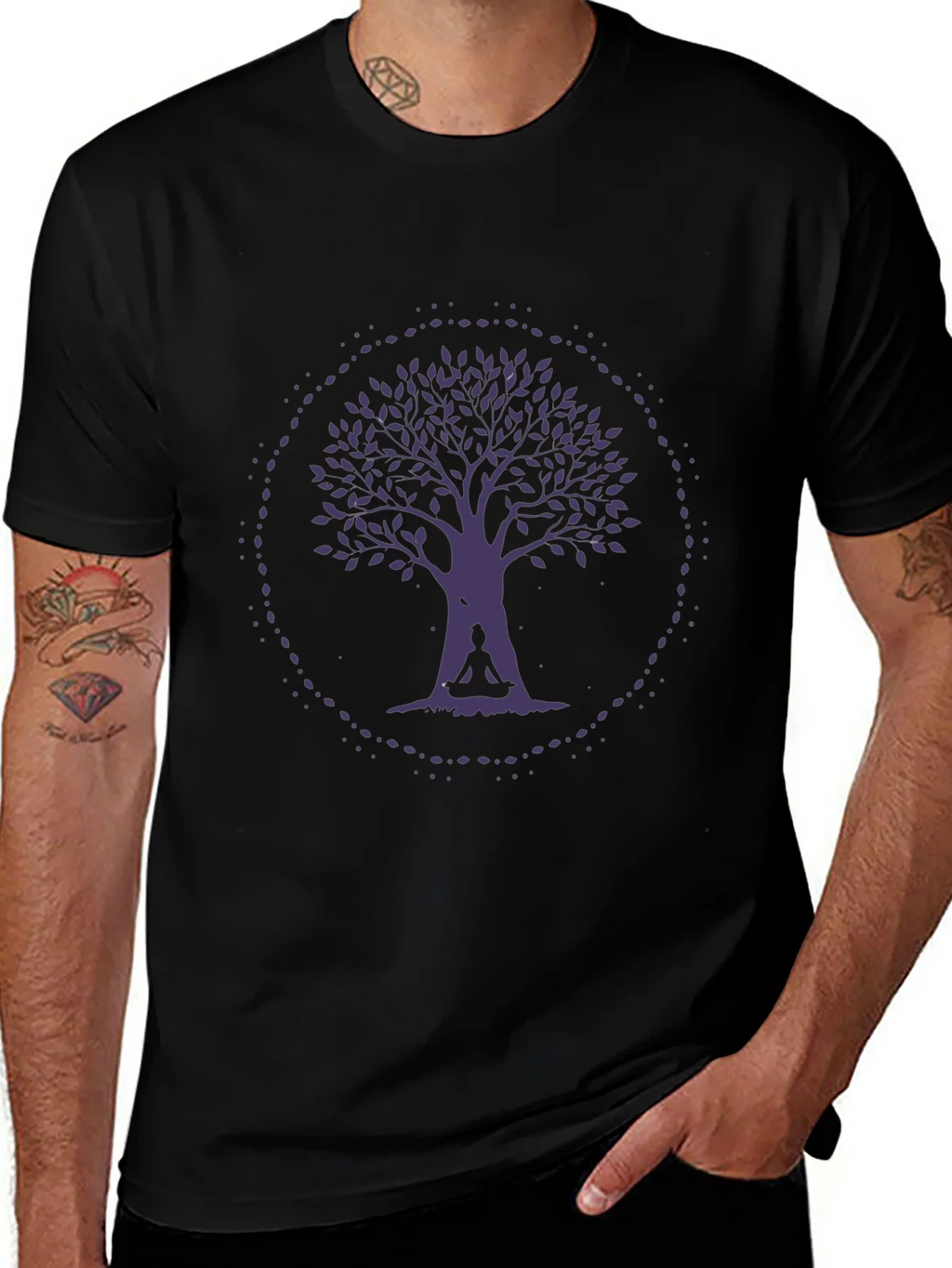 Tree of Life Meditation T-Shirt product image 1