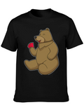 Bear Playing Cards Graphic Tee product image 1