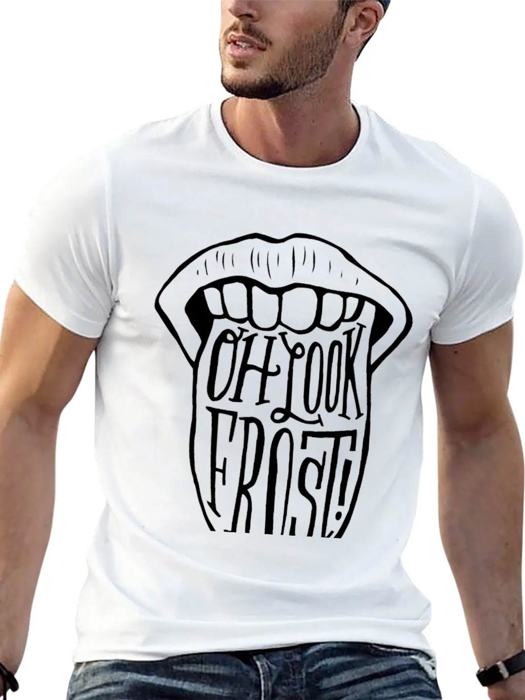 Oh Look Frosty! Graphic T-Shirt - Unisex product image 7