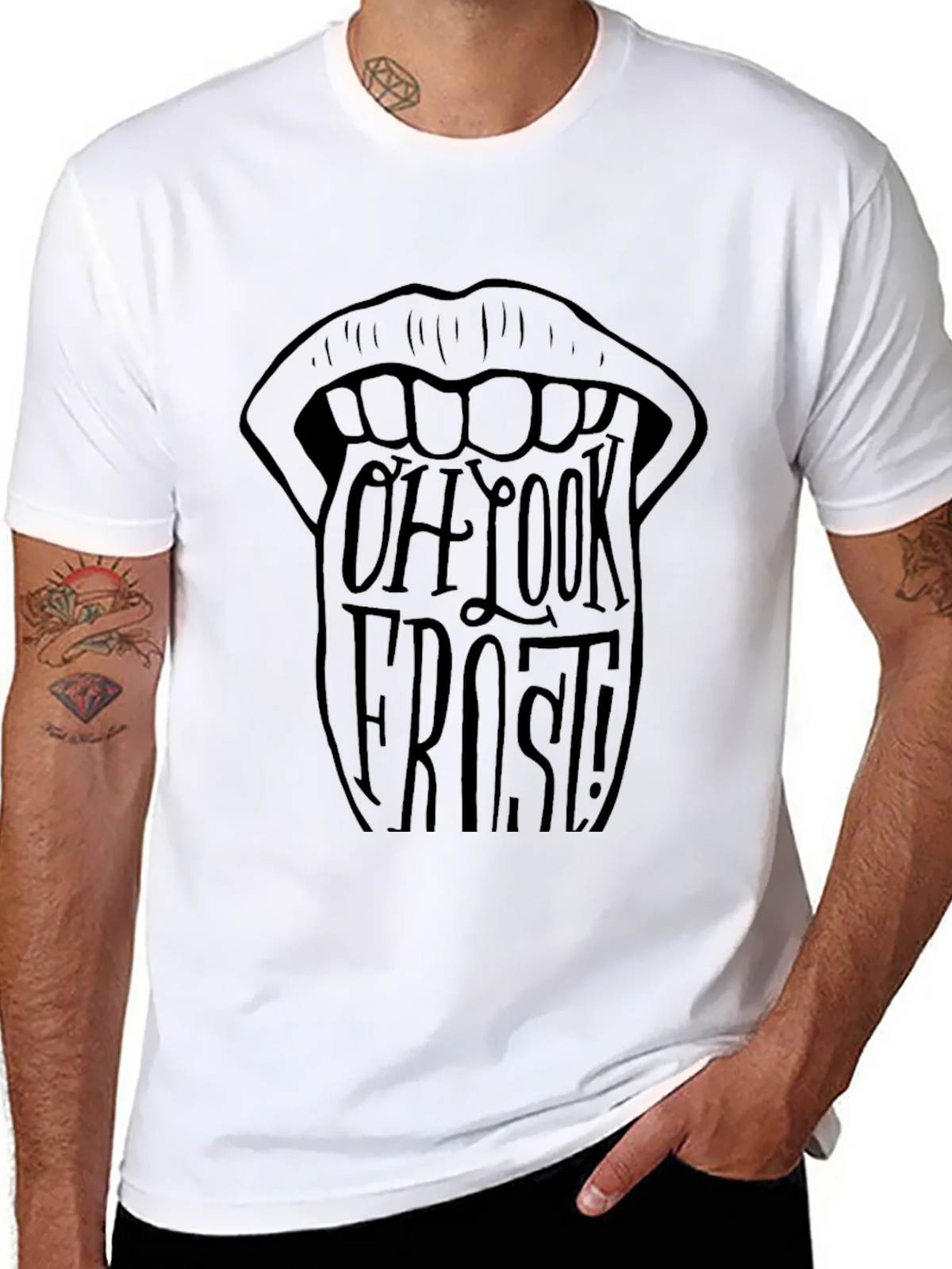 Oh Look Frosty! Graphic T-Shirt - Unisex product image 4