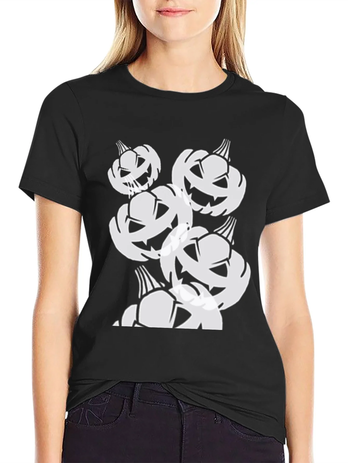 Spooky Pumpkins Halloween T-Shirt product image 2