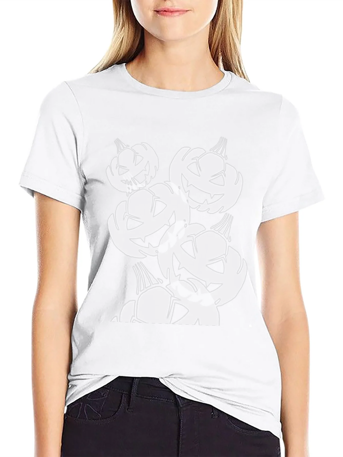 Spooky Pumpkins Halloween T-Shirt product image 8
