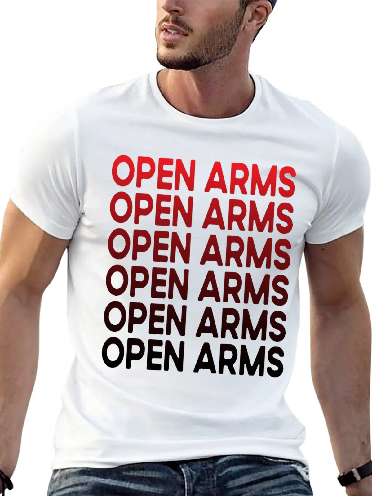 Open Arms Graphic T-Shirt product image 2