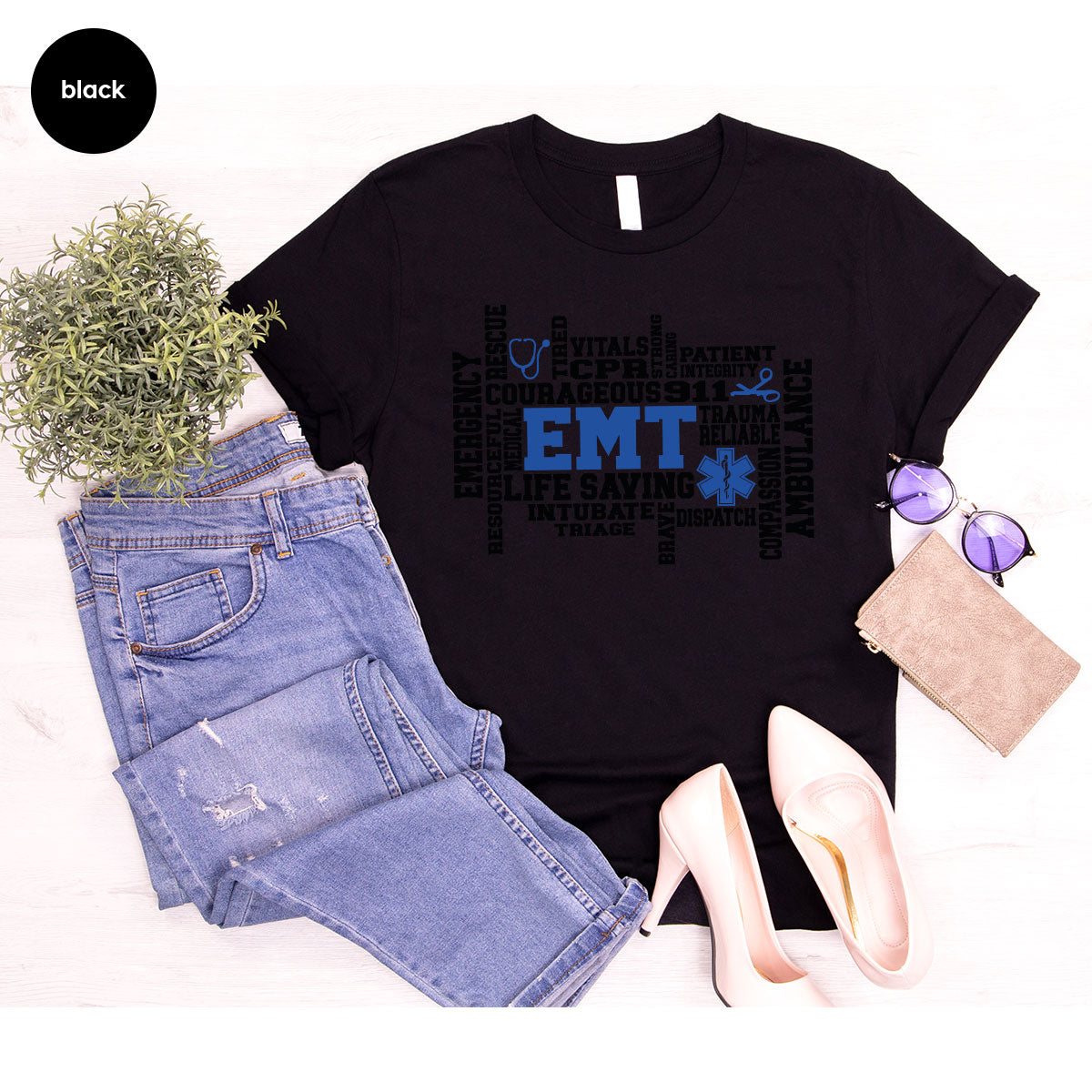 EMT Shirt, Gift For Paramedics, Life Saving T-Shirt product image 62