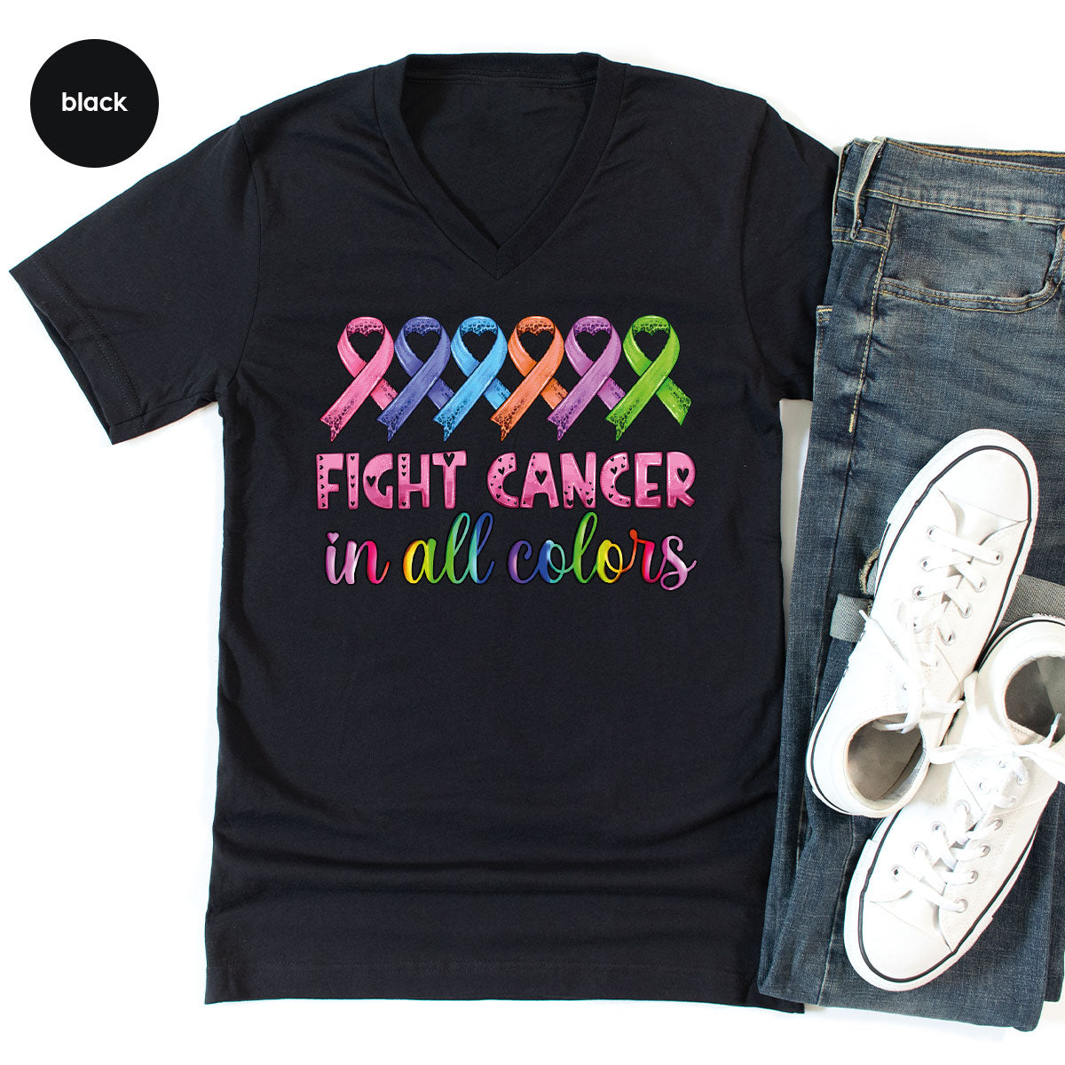 Lung Cancer Shirt, Family Support T-Shirt product image 57
