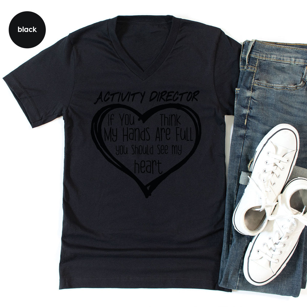 Activity Director Shirt, Love Heart Gift For Couples product image 49