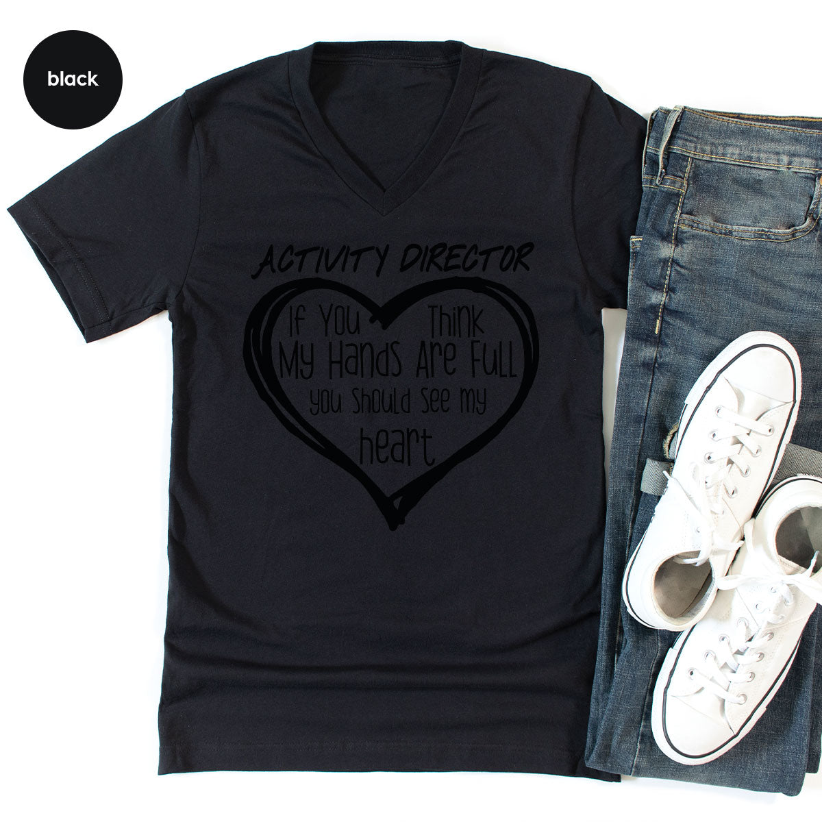 Activity Director Shirt, Love Heart Gift For Couples product image 49
