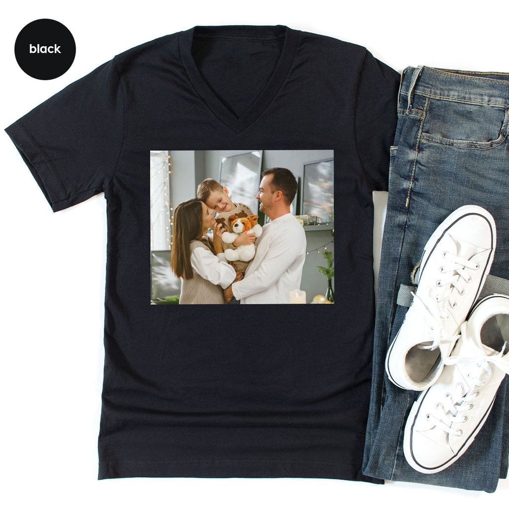 Custom Family T-Shirt, Customizable Photo Shirt, Baby Tee, product image 51