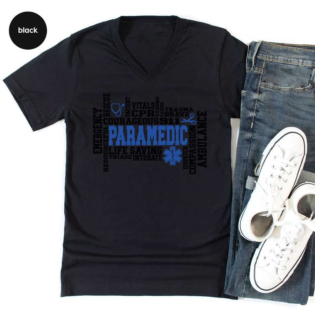 Paramedic T-Shirt, Ambulance Shirt, Life Saver Gift For product image 58