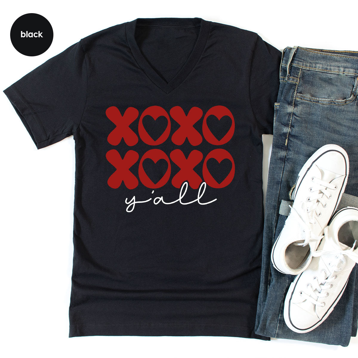 XOXO Shirt, Love Valentine's Day T-Shirt, Couple Match product image 58
