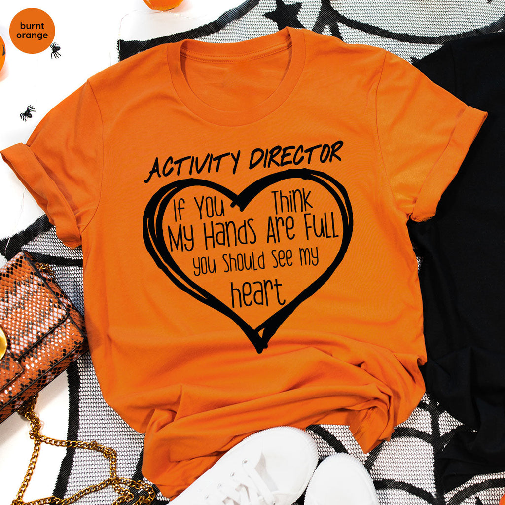Activity Director Shirt, Love Heart Gift For Couples product image 50