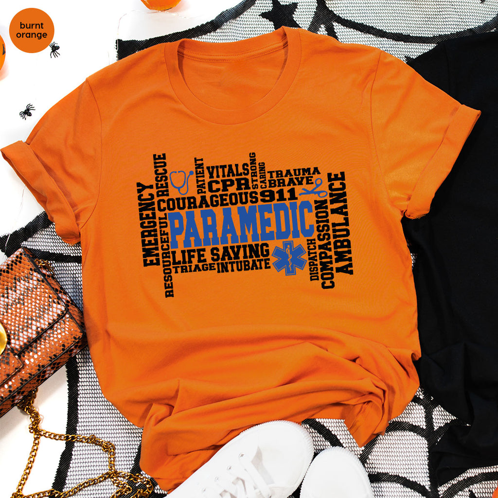 Paramedic T-Shirt, Ambulance Shirt, Life Saver Gift For product image 59