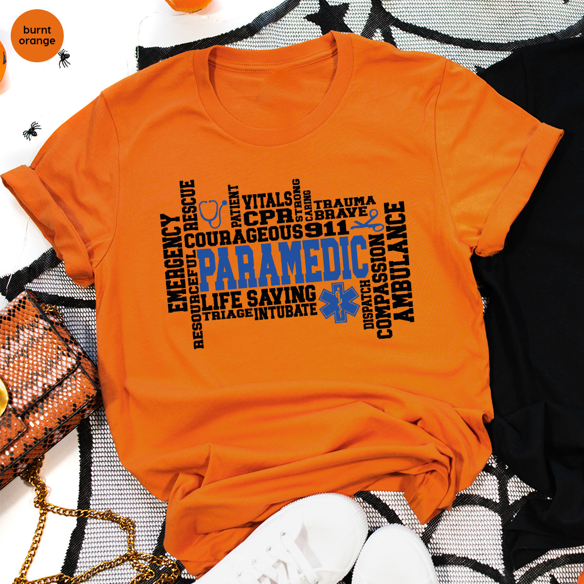 Paramedic T-Shirt, Ambulance Shirt, Life Saver Gift For product image 59