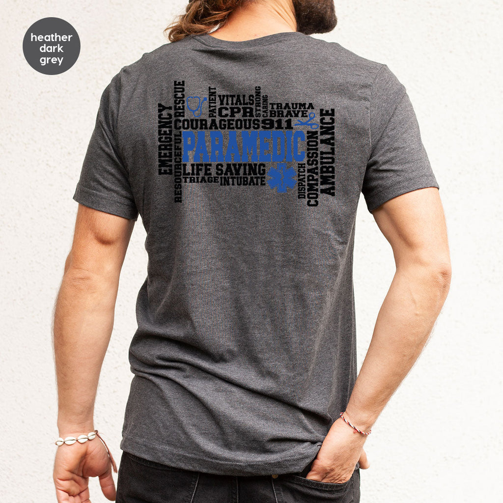 Paramedic T-Shirt, Ambulance Shirt, Life Saver Gift For product image 60